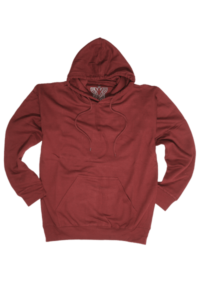 3x Adult Mens 100% Cotton Fleece Hoodie Jumper Pullover Sweater Warm Sweatshirt - M