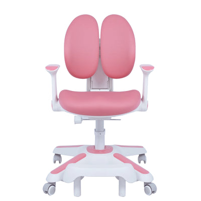 6x Ergonomic Children Kids Study Chairs Height Adjustable - Pink