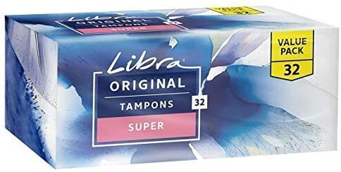 3x Libra Pk32 Original Super Tampons Unique Anti-fluff Base