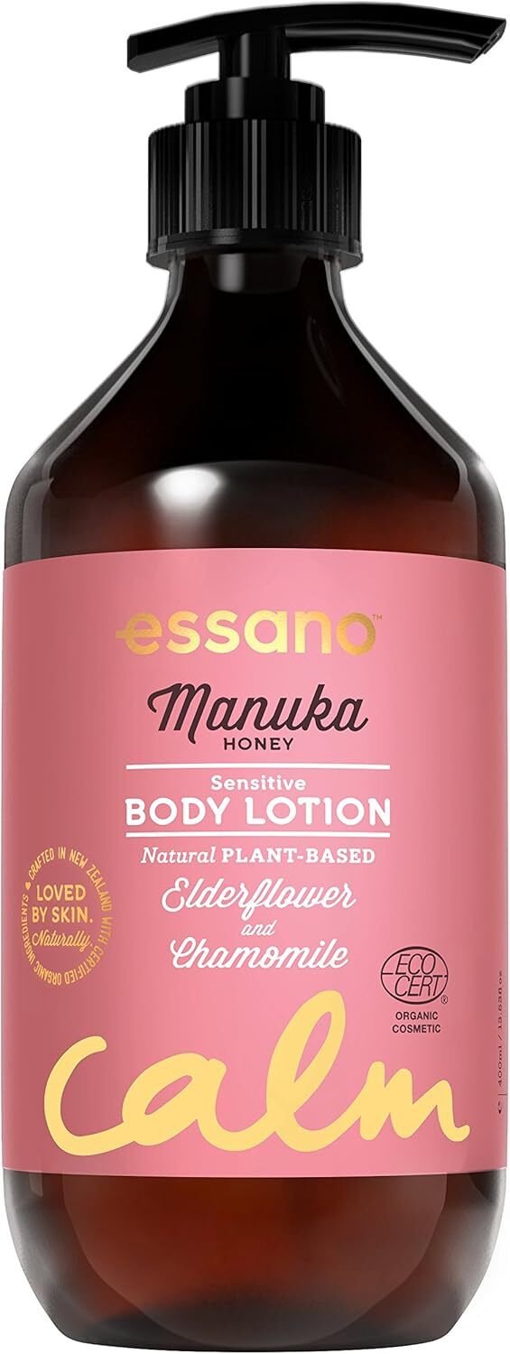 3x Essano 400ml Manuka Honey Sensitive Body Lotion Moisturiser