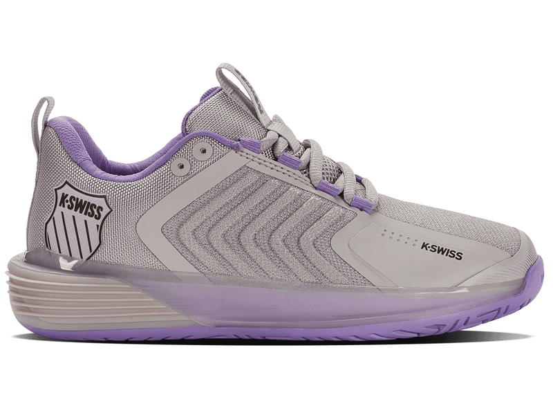 K-Swiss Ultrashot 3 Womens Tennis Shoes Runners Sneakers in Purple Rain - US 8