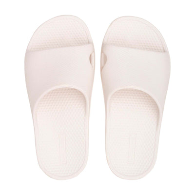 Archline Rebound Orthotic Slides Flip Flop Thongs Slip On Arch Support - White - Euro 43