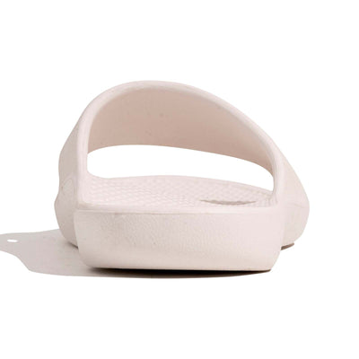 Archline Rebound Orthotic Slides Flip Flop Thongs Slip On Arch Support - White - Euro 43