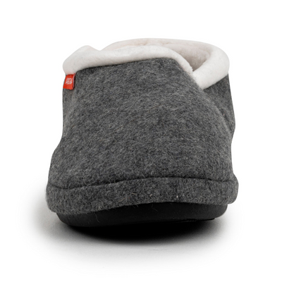 ARCHLINE Orthotic Slippers CLOSED Arch Scuffs Orthopedic Moccasins Shoes - Grey Marle - EUR 35