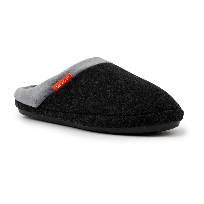 ARCHLINE Orthotic Slippers Slip On Arch Scuffs Orthopedic Moccasins - Charcoal Marle - EUR 43