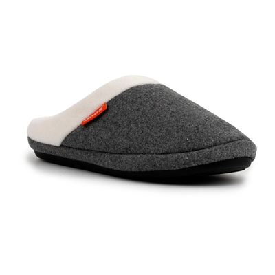 ARCHLINE Orthotic Slippers Slip On Arch Scuffs Orthopedic Moccasins - Grey Marle - EUR 38