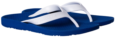 ARCHLINE Orthotic Thongs Arch Support Shoes Footwear Flip Flops Orthopedic - Blue/White - EUR 39