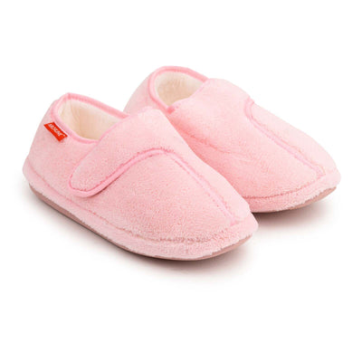 ARCHLINE Orthotic Plus Slippers Closed Scuffs Pain Relief Moccasins - Pink - EU 40