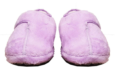 ARCHLINE Orthotic Plus Slippers Closed Scuffs Pain Relief Moccasins - Lilac - EU 39