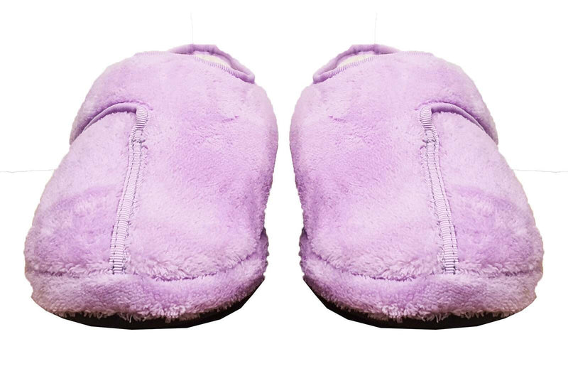 ARCHLINE Orthotic Plus Slippers Closed Scuffs Pain Relief Moccasins - Lilac - EU 39