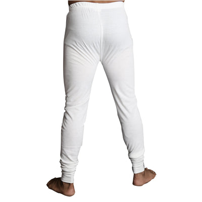 Mens Merino Wool Blend Long John Thermal Pants Underwear Thermals Warm Winter - Beige - XL