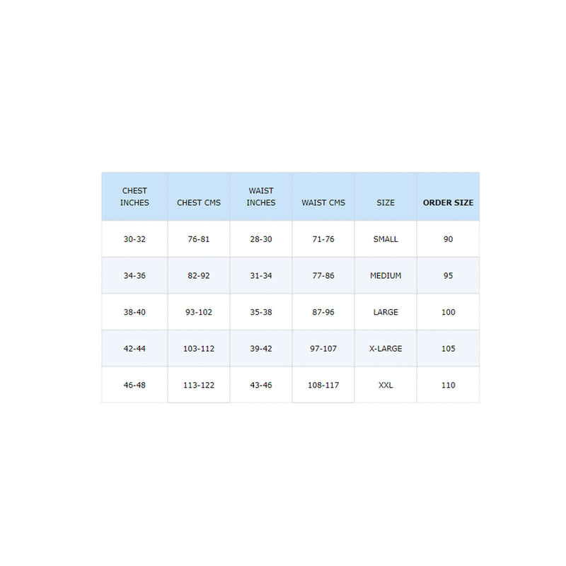 Mens THERMAL Long Sleeve Top Merino Wool Blend Underwear AUS MADE Thermals Warm - XX-Large (110cm)