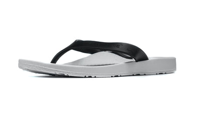 ARCHLINE Flip Flops Orthotic Thongs Arch Support Shoes Footwear - White/Black - EUR 37