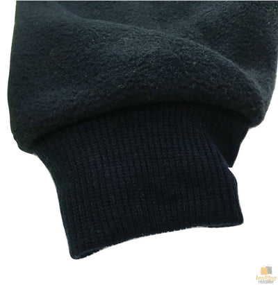 HI VIS POLAR FLEECE Jumper Full Zip Safety Workwear Fleecy Jacket Unisex - Yellow - XL