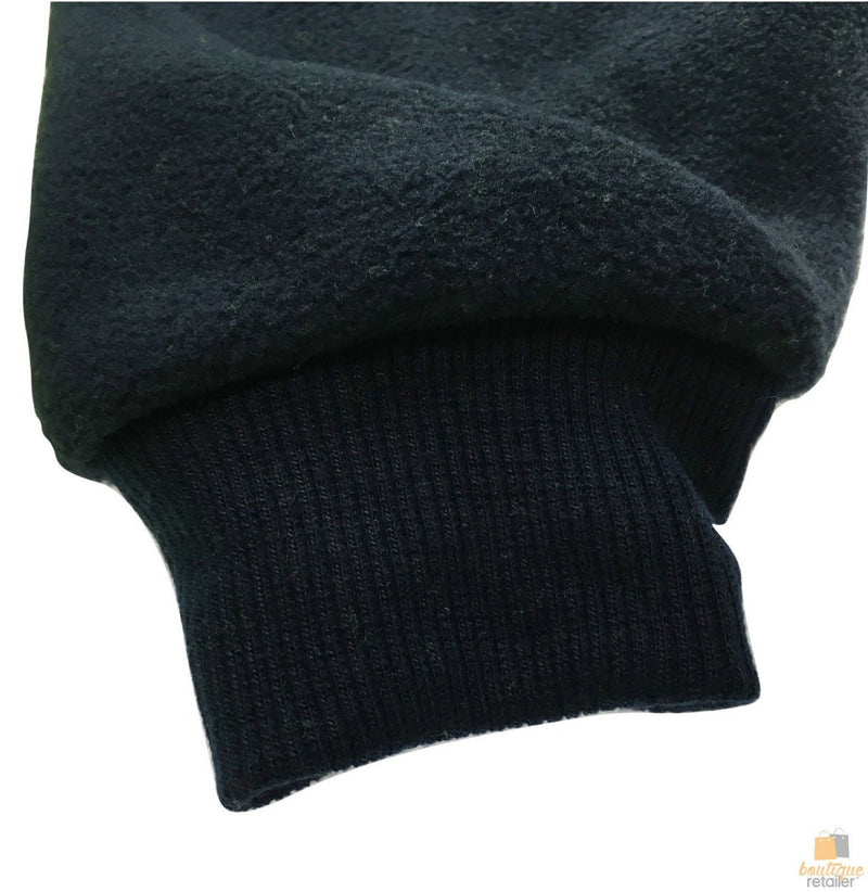 HI VIS POLAR FLEECE Jumper Full Zip Safety Workwear Fleecy Jacket Unisex - Yellow - XL