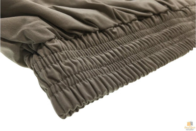 Mens Plus Size Jacket Big & Tall Blazer Zip Up Coat Bomber Military Style - Oyster - 5XL