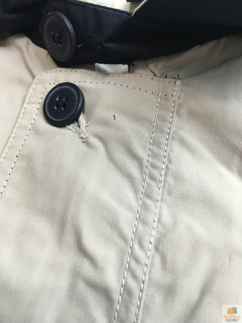 Mens Plus Size Jacket Big & Tall Blazer Zip Up Coat Bomber Military Style - Oyster - 5XL