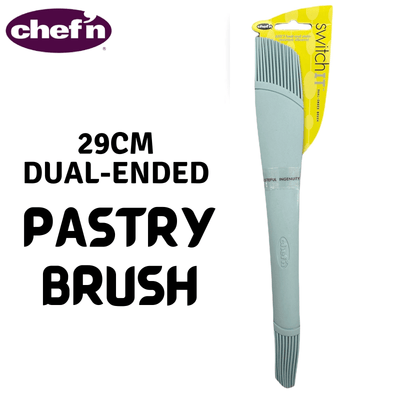 Chef'n Silicone Pastry Brush Butter Dual Ended Kitchen Bakeware - Sky Blue