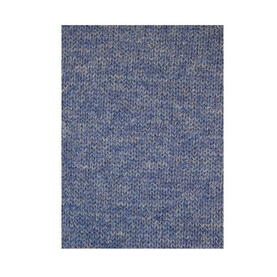 100% Shetland Ragg Wool V Neck Knit Jumper Pullover Mens Sweater Knitted - Sky - 3XL