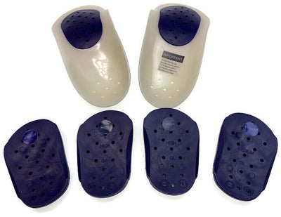 WALKFIT ORTHOTICS Insoles Walk Fit Foot Feet Support BLUE - I (Womens 12-12.5, Mens 11-11.5)