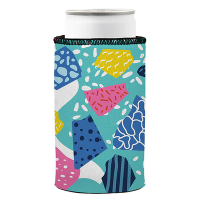 80s Abstract Stubby Cooler - Standard