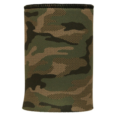Green Camo Dot Pattern Stubby Cooler - Standard