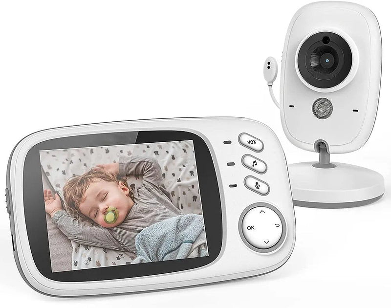 Hridz VB603 Video Baby Monitor 2.4G Wireless With 3.2 Inches Colour LCD