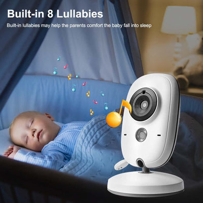 Hridz VB603 Video Baby Monitor 2.4G Wireless With 3.2 Inches Colour LCD