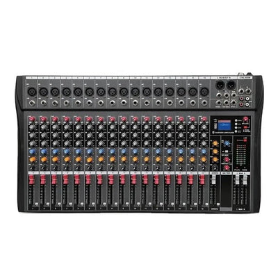 Hridz 16 Channels Audio Sound Mixer Mixing DJ Console USB with 48V Phantom Power