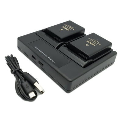 Hridz EN-EL14 Battery & Charger Set replacement of Nikon EN-EL14 Battery