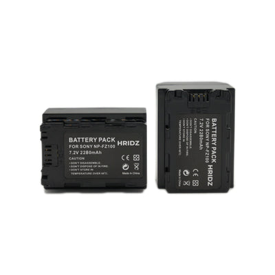 Hridz NP-FZ100 Battery for Sony A9 9R A9R A9S A7RIII Cameras