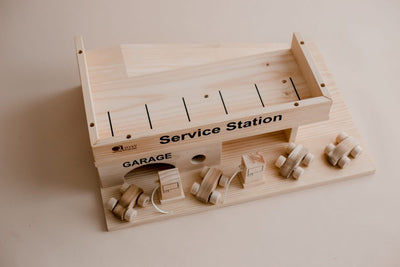 Solid Wooden Service Station