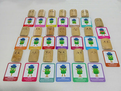 Bamboo facial dominos Set of 20