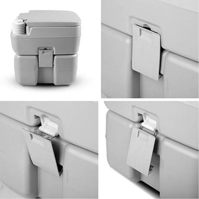 20L Outdoor Portable Camping Toilet 50 Flush