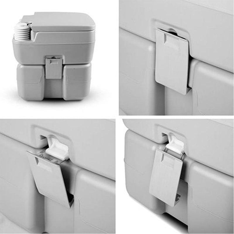 20L Outdoor Portable Camping Toilet 50 Flush