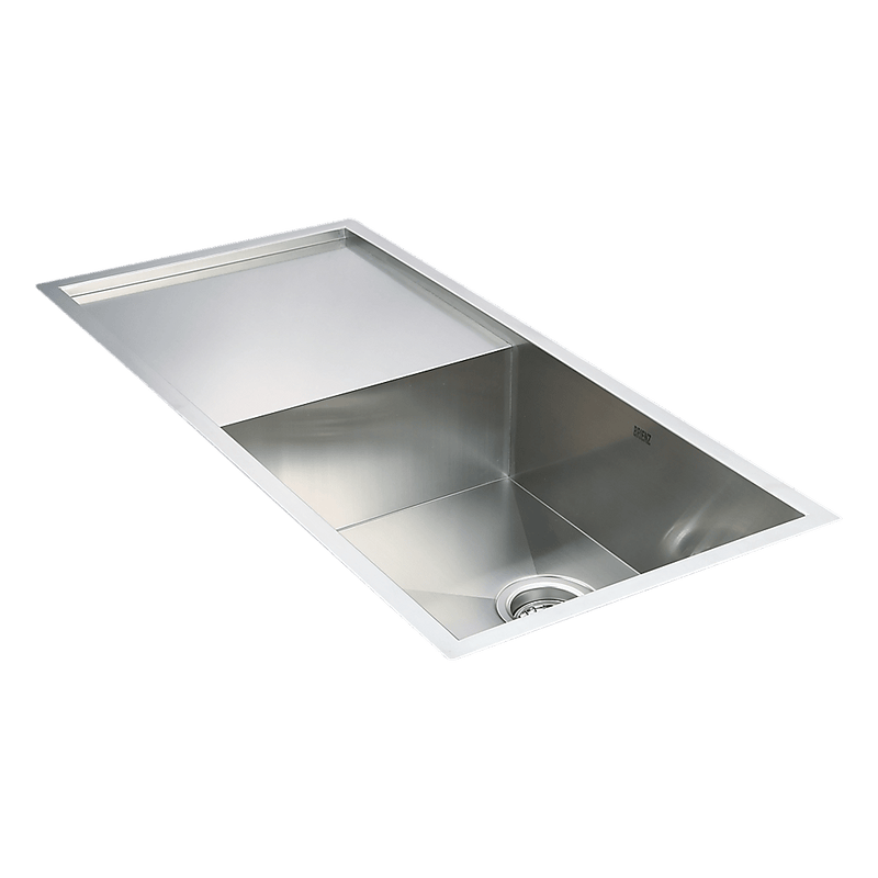 960x450mm Handmade Stainless Steel Undermount / Topmount Kitchen Sink with Waste