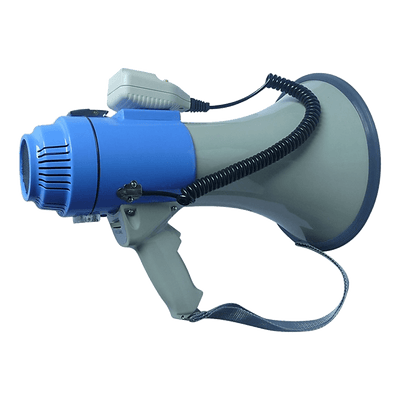 25W Megaphone PA System Loud Speaker Voice Recorder