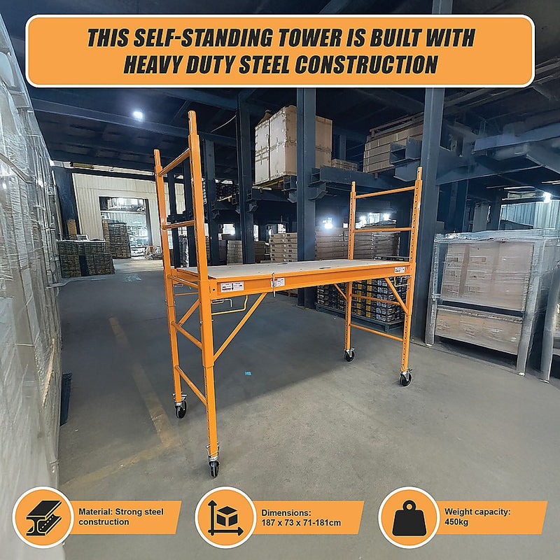 Mobile Safety High Scaffold / Ladder Tool -450KG