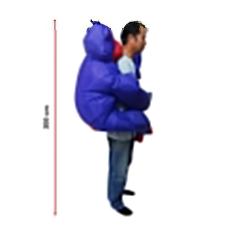 GORILLA Fancy Dress Inflatable Suit -Fan Operated Costume