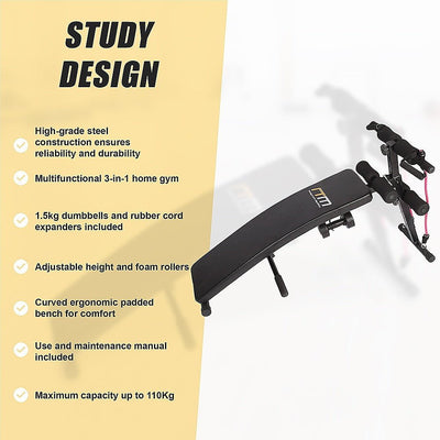 Foldable Incline Sit Up Bench