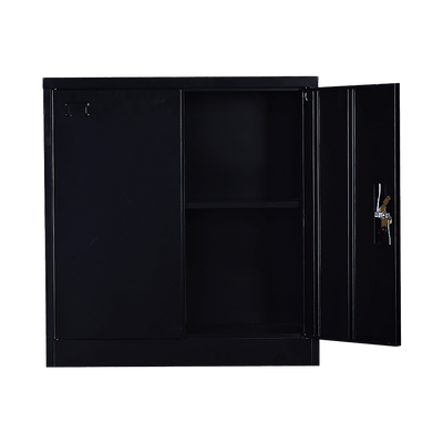 Two-Door Shelf Office Gym Filing Storage Locker Cabinet Safe