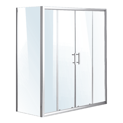 1700 X 700 Sliding Door Safety Glass Shower Screen By Della Francesca