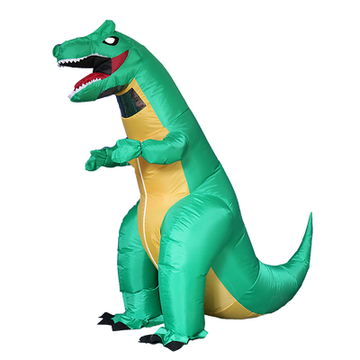 Dinosaur T-Rex Fancy Dress Fan Inflatable Costume Tyrannosaurus Suit