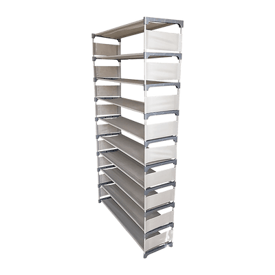 50 Pairs 10 Tiers Shoe Rack