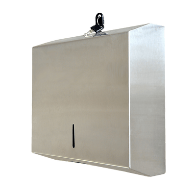 304 Stainless Steel Hand Paper Towel Dispenser Holder Toilet Heavy Duty