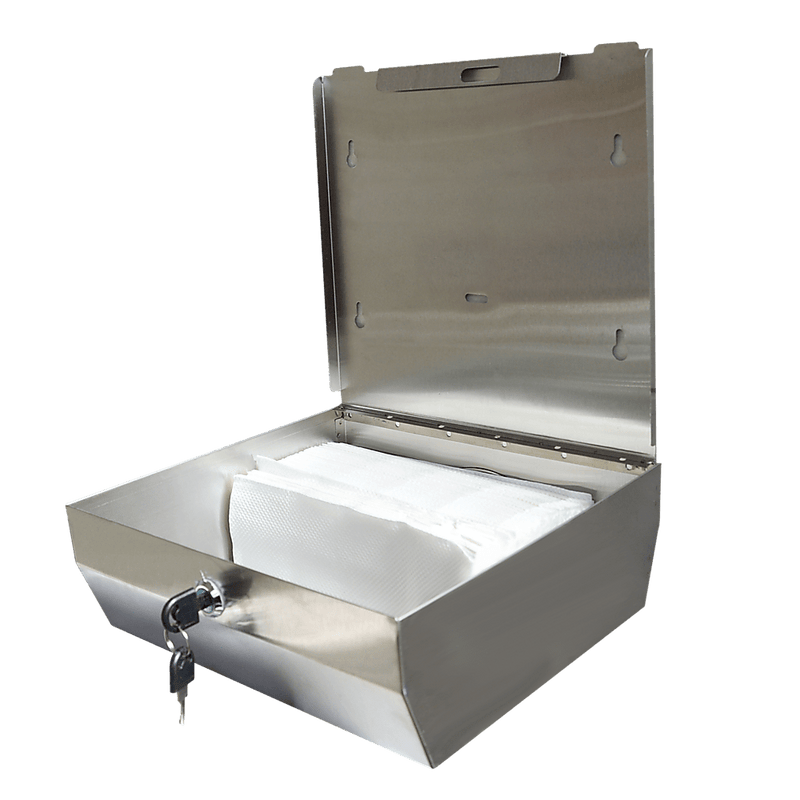 304 Stainless Steel Hand Paper Towel Dispenser Holder Toilet Heavy Duty