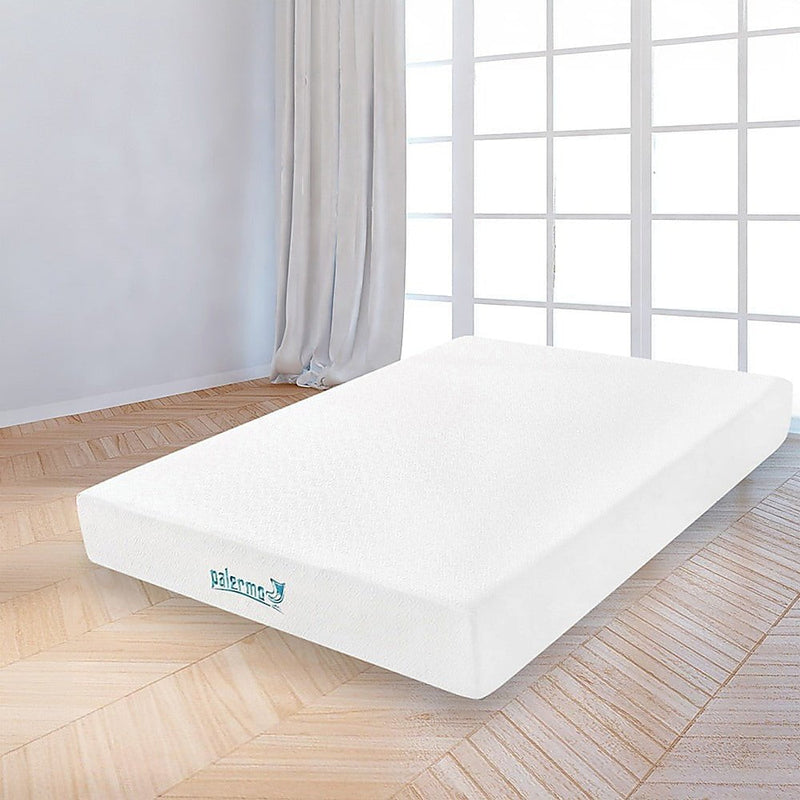 Palermo Queen 25cm Gel Memory Foam Mattress - Dual-Layered - CertiPUR-US Certified