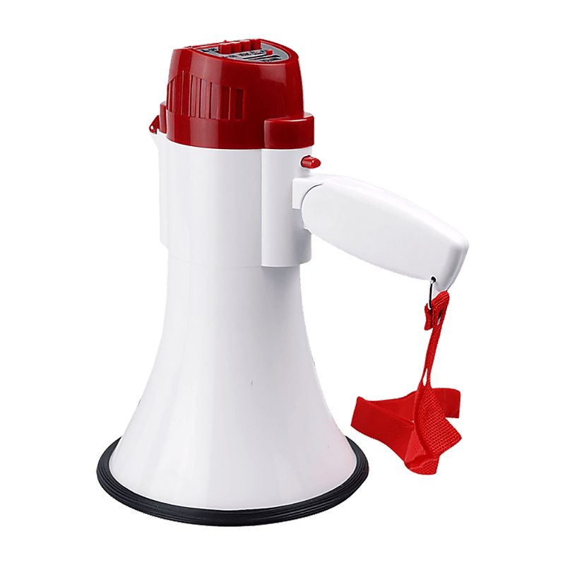 Audio Megaphone 25Watt Bull Horn with Siren