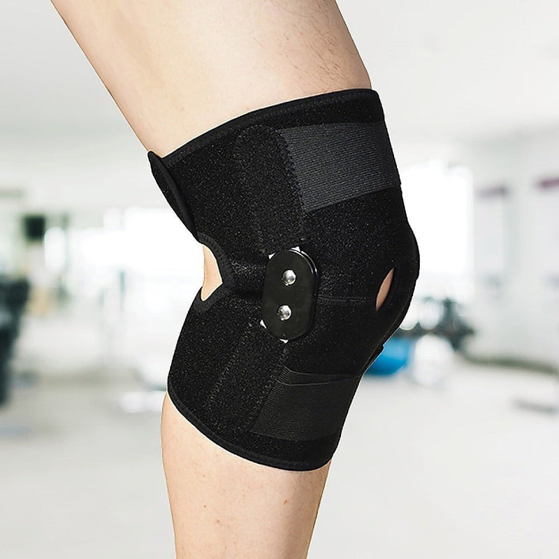 Hinged Full Knee Support Brace Protection Arthritis Injury Sports