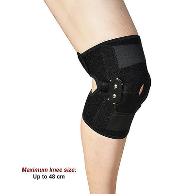 Hinged Full Knee Support Brace Protection Arthritis Injury Sports